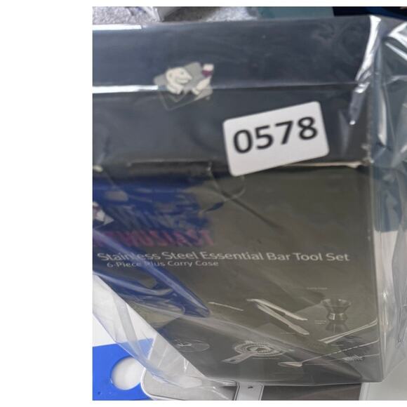 Wine Enthusiast Stainless Steel Essential Bar Tool Set 6 Pc +Carry Case - Picture 4 of 4